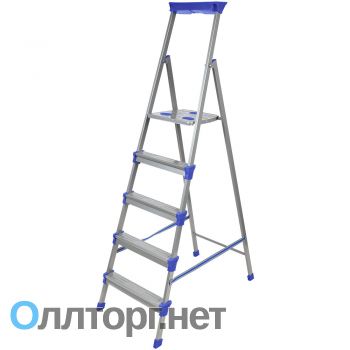 Бытовая лестница-стремянка 5 ступенек НИКА СМ5
